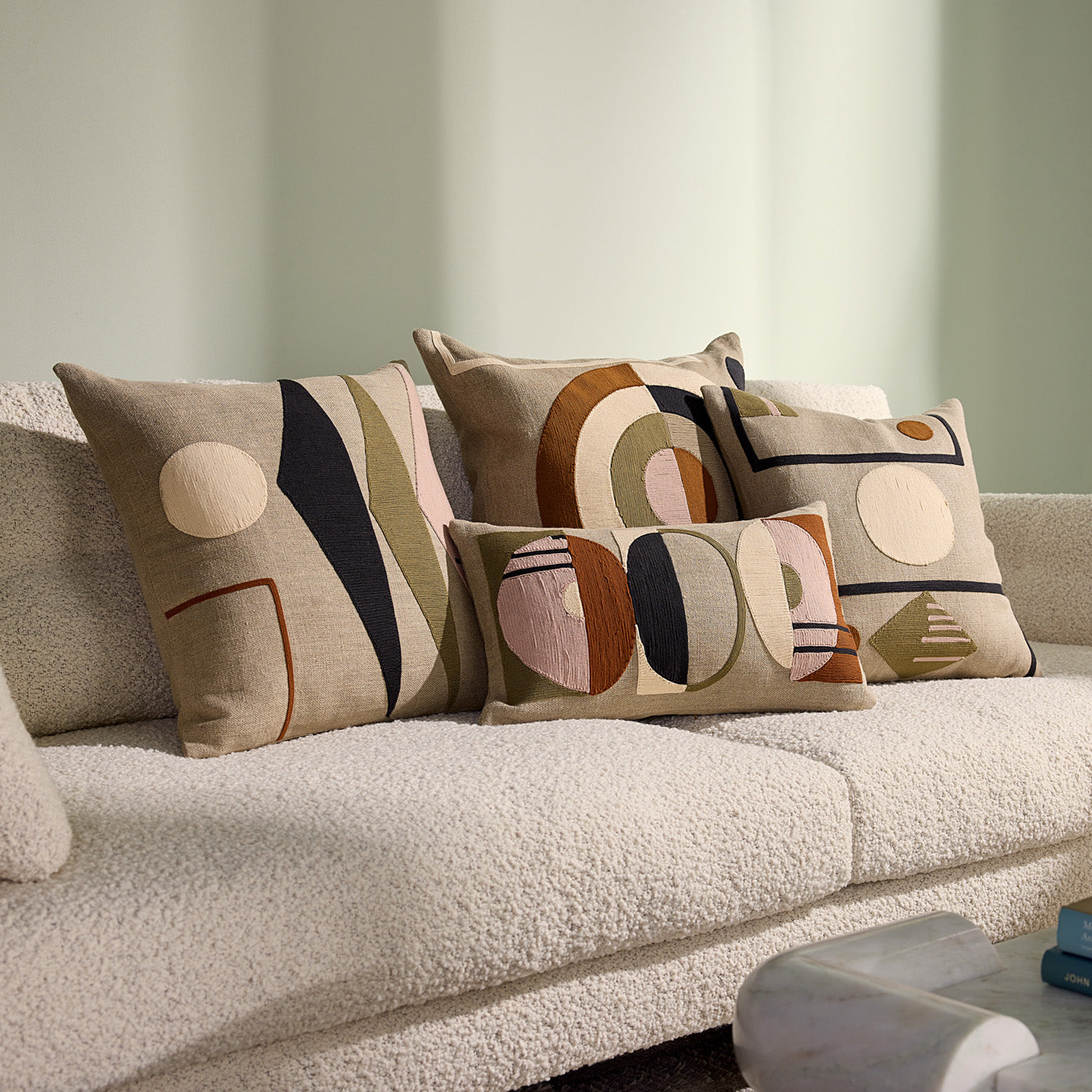 Monterey Triangles Pillow
