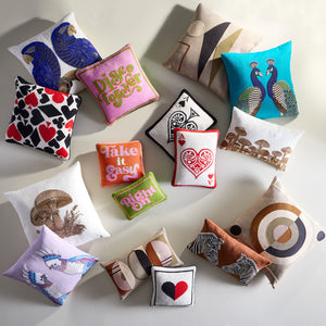 Take It Easy Needlepoint Pillow